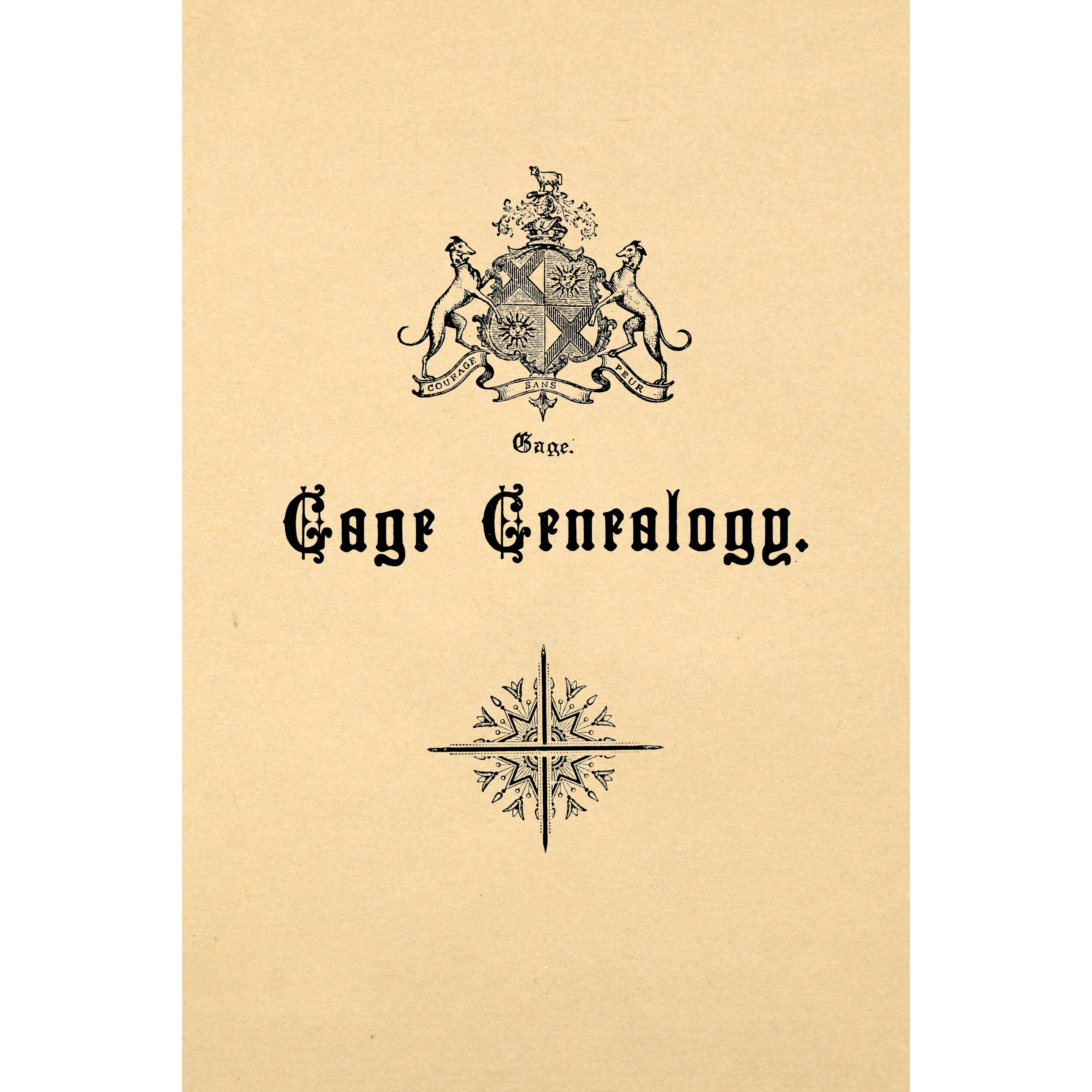 Gage genealogy