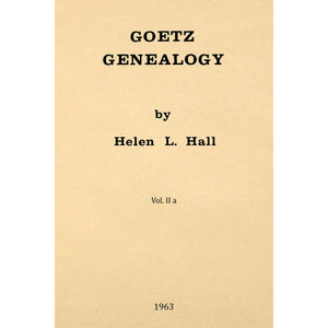 Goetz Genealogy