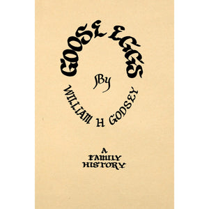 Goose eggs : a family history