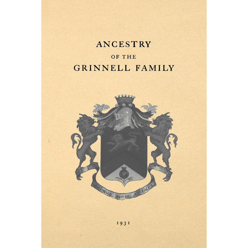 Ancestry of the Grinnell Family