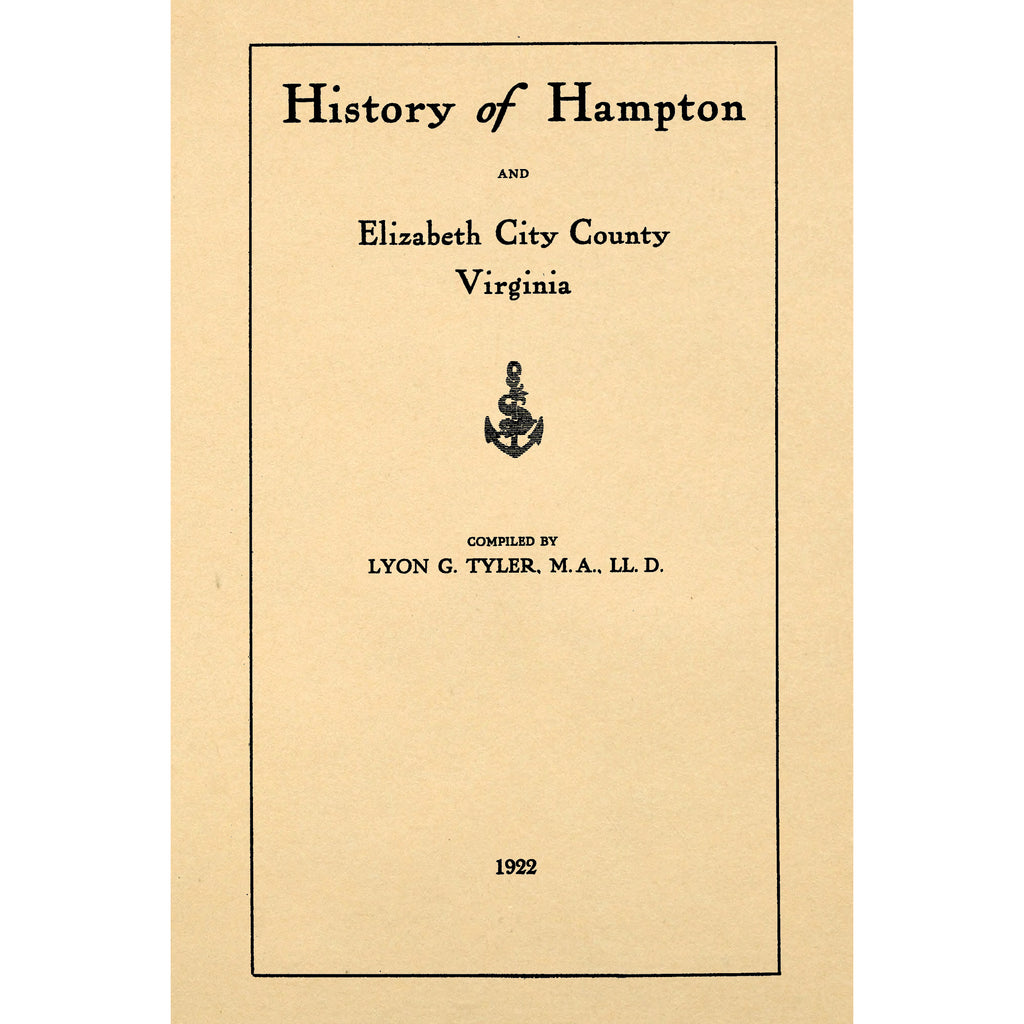 History of Hampton and Elizabeth City County, Virginia