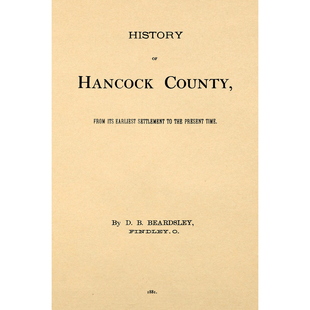 History of Hancock County