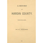 A history of Hardin County, Tennessee