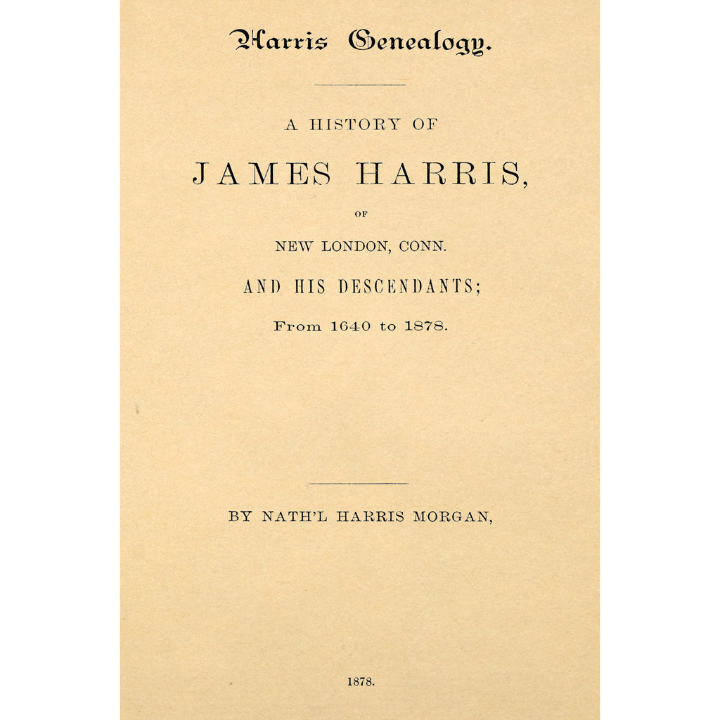 Harris Genealogy