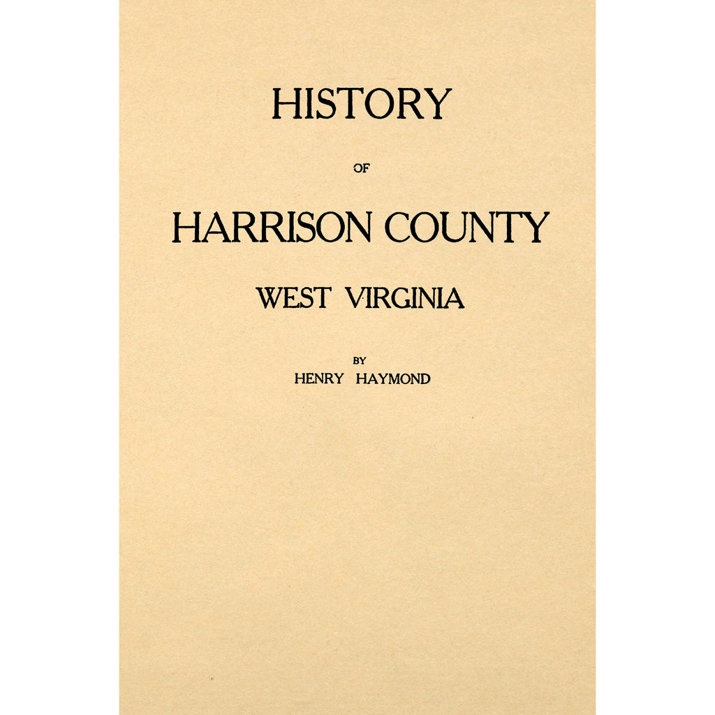 History of Harrison County, West Virginia