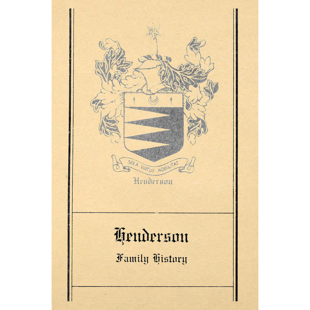Henderson Family History