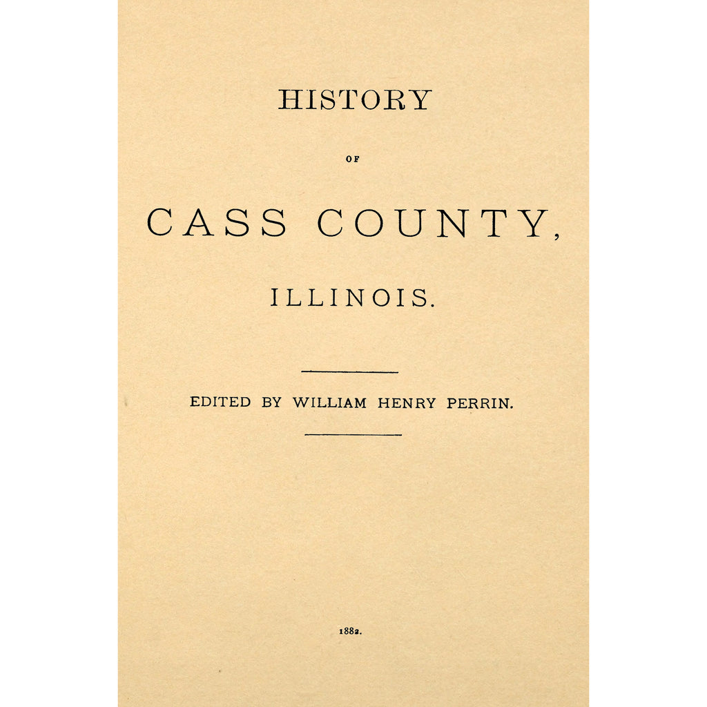 History of Cass County, Illinois