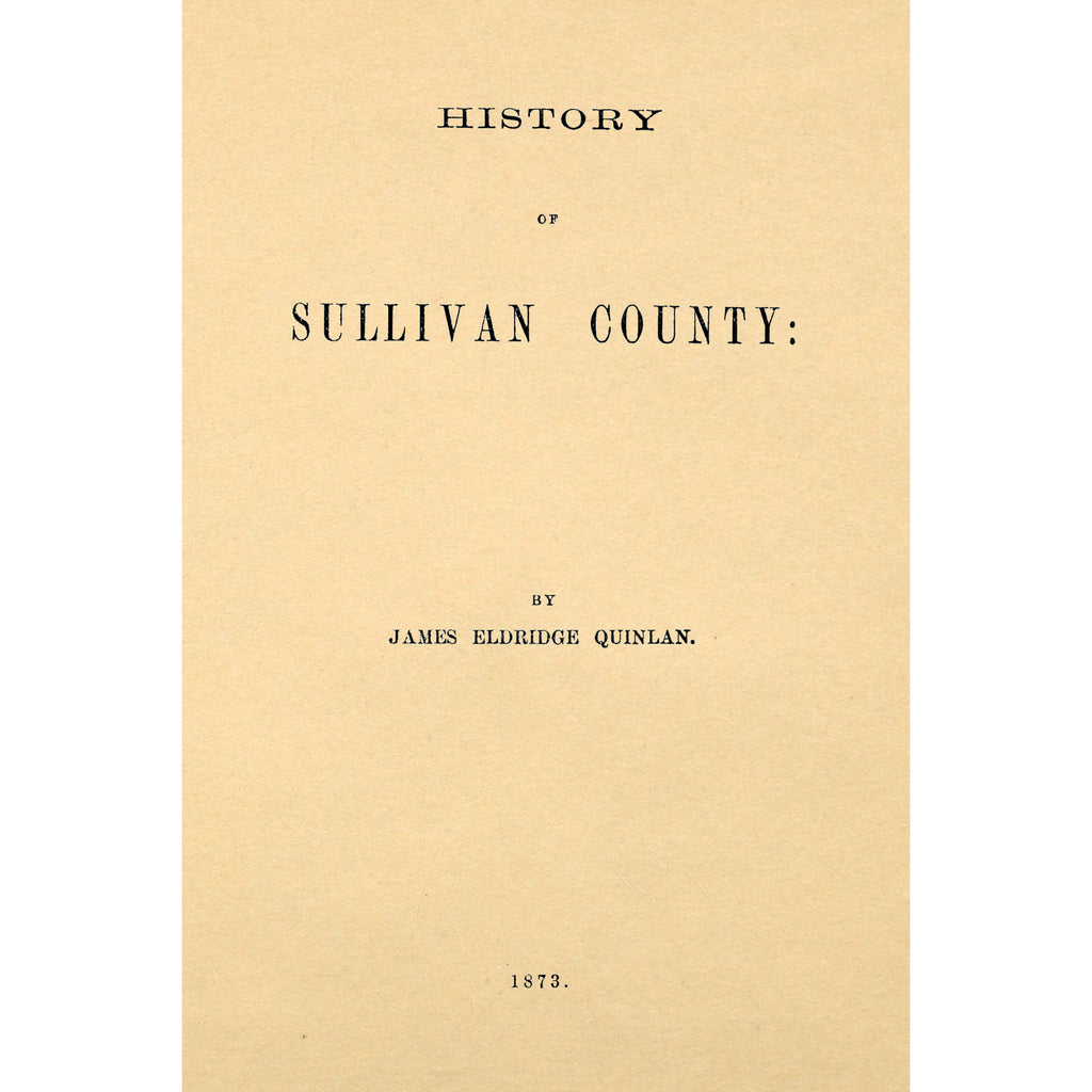 History of Sullivan county