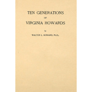 Ten Generations of Virginia Howards