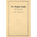 The Hudgins Family of Virginia