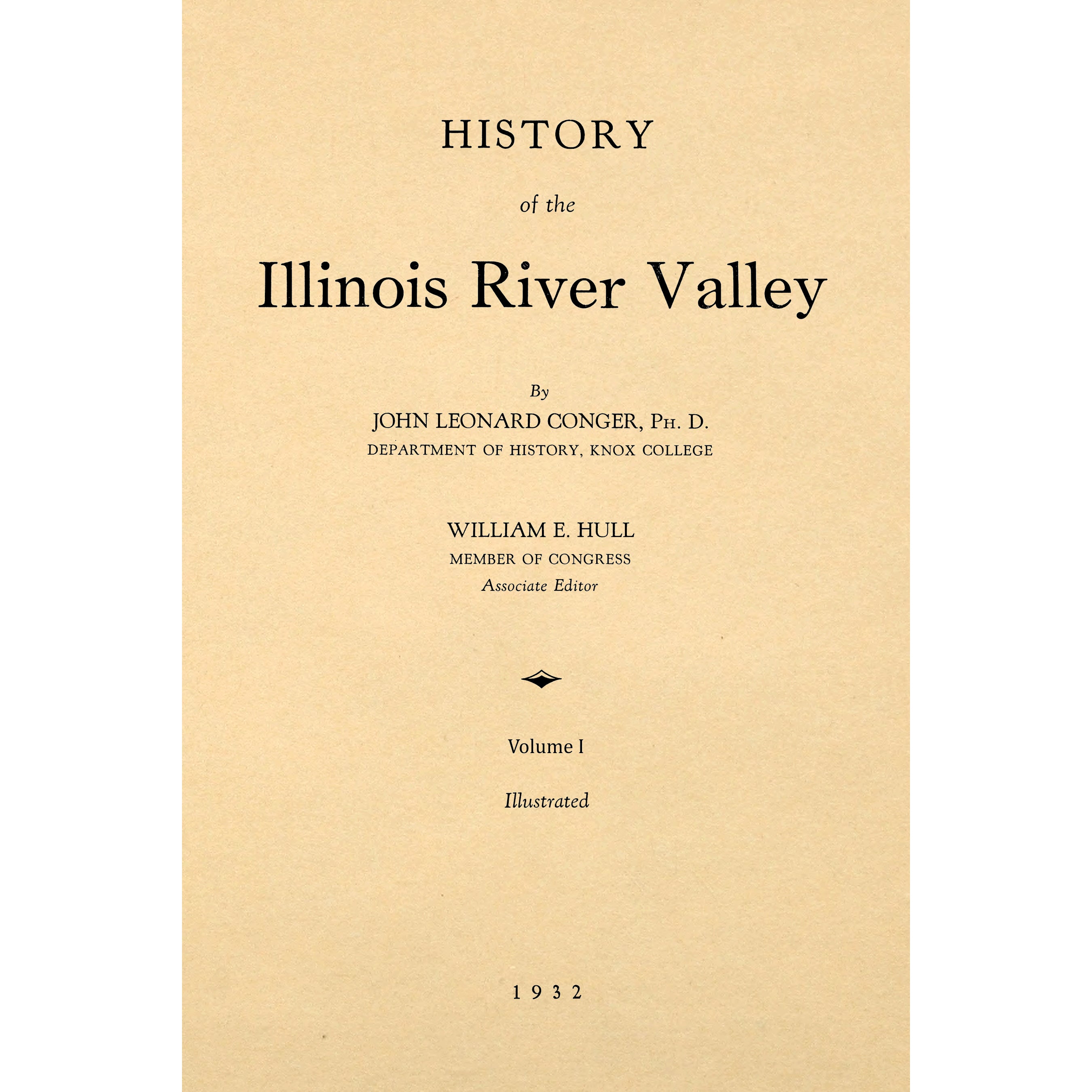 History of the Illinois river valley Vol. 1