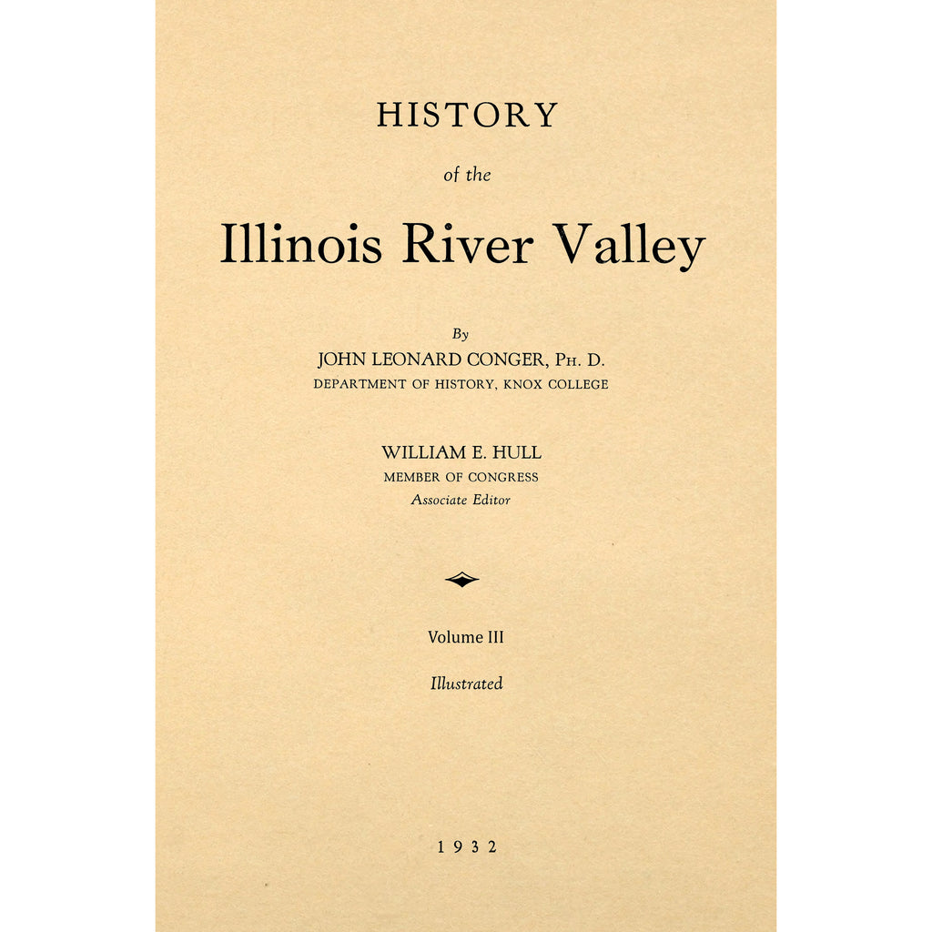History of the Illinois river valley Vol. 3