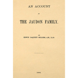 An account of the Jaudon family