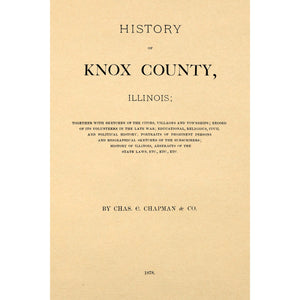 History of Knox county, Illinois