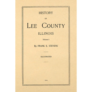 History of Lee County, Illinois 2 vol