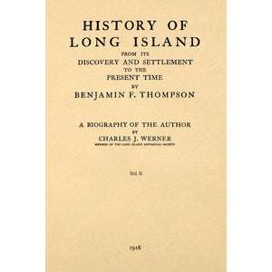 History Of Long Island
