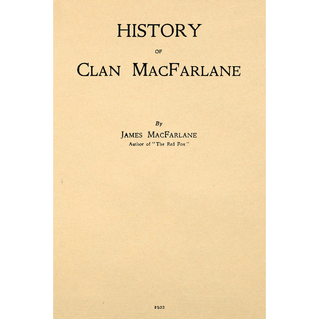 History of Clan MacFarlane