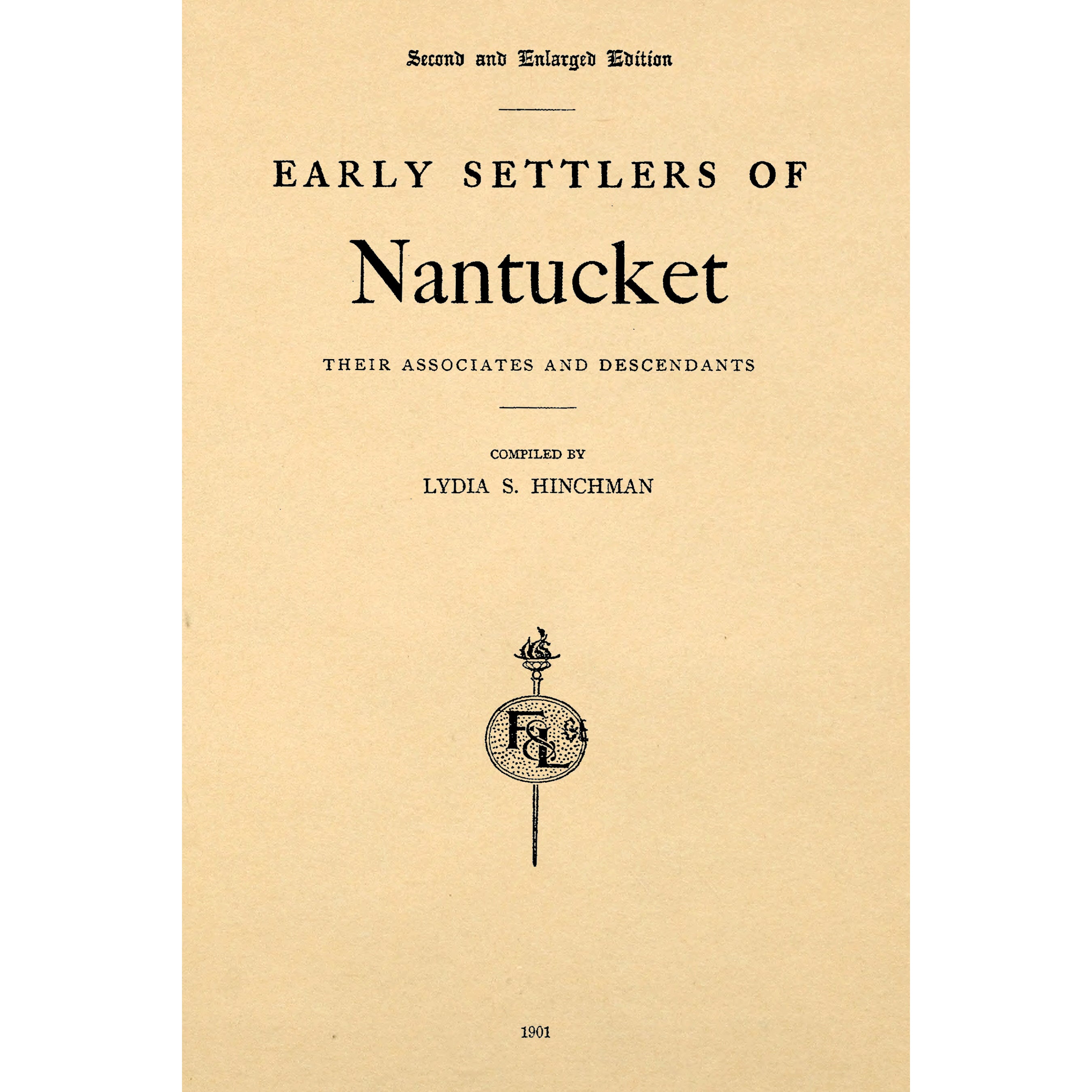 Early Settlers of Nantucket