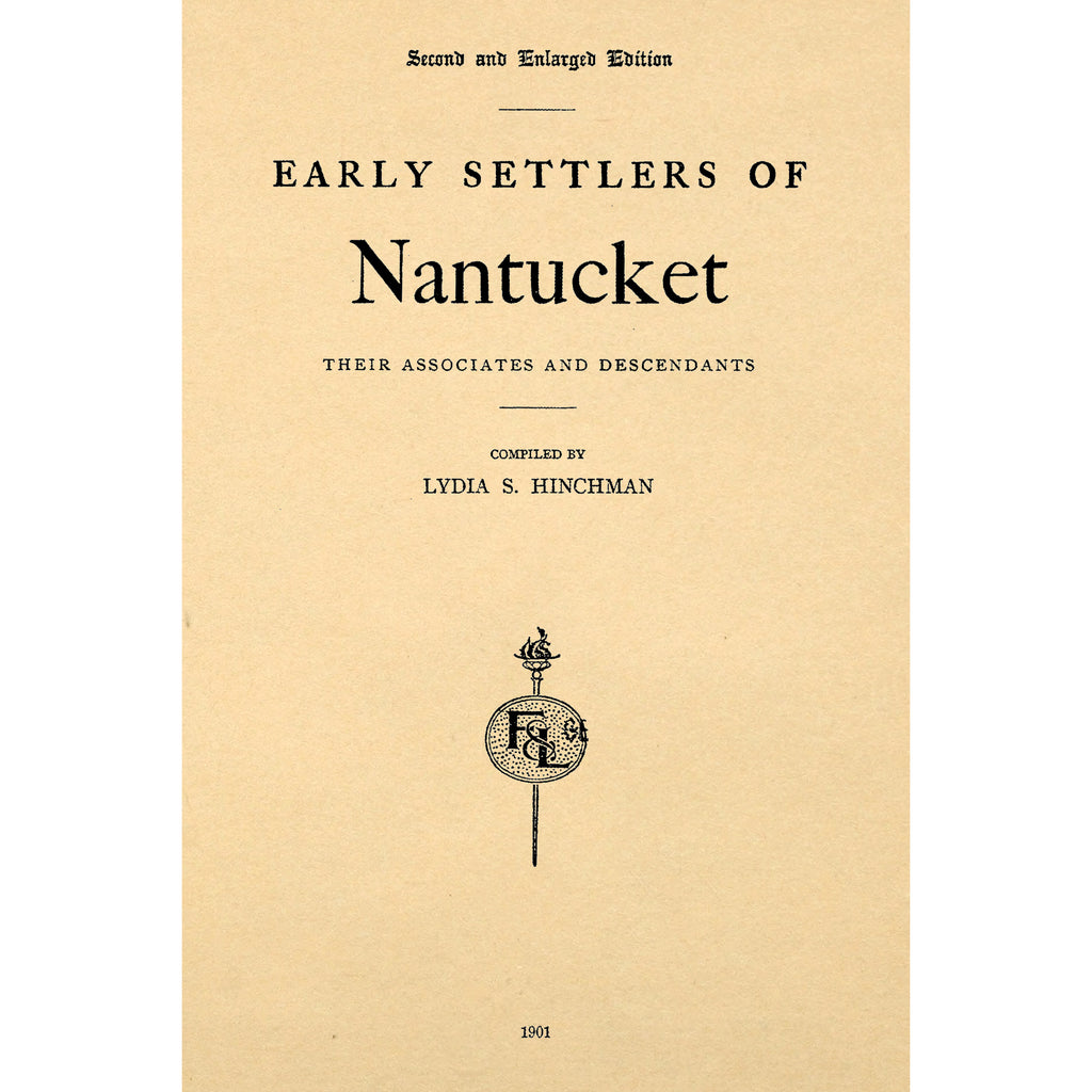 Early Settlers of Nantucket