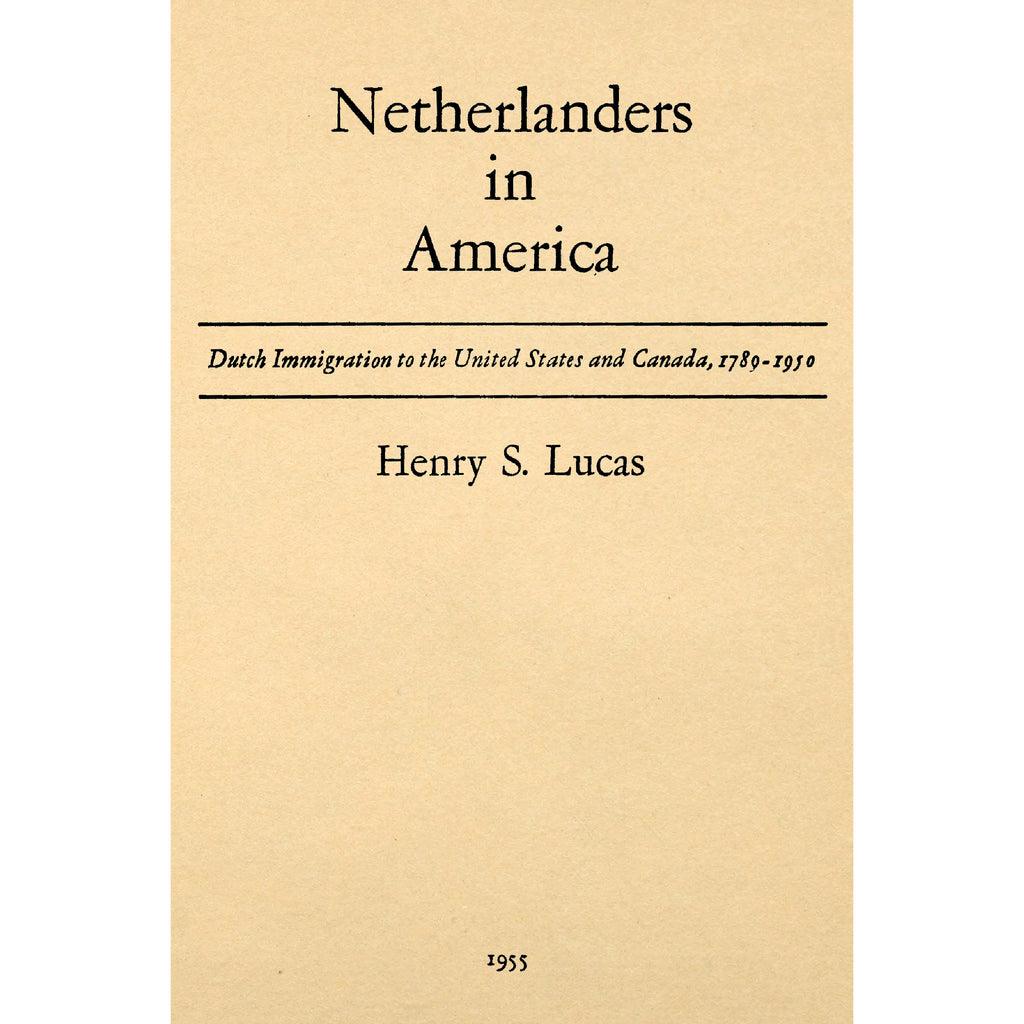 Netherlanders In America