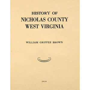 History of Nicholas County, West Virginia