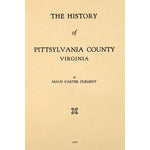 History of Pittsylvania County, Virginia