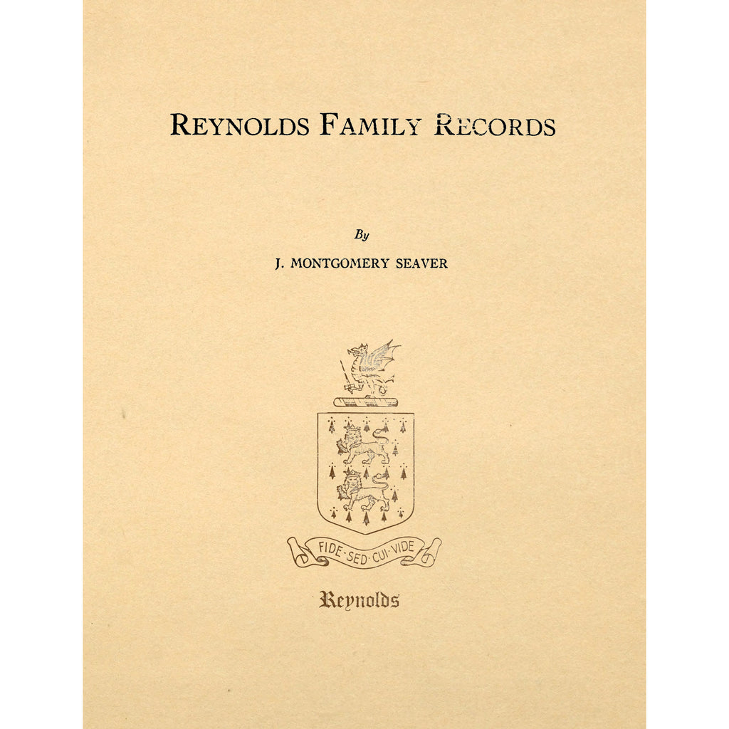 Reynolds Family Records