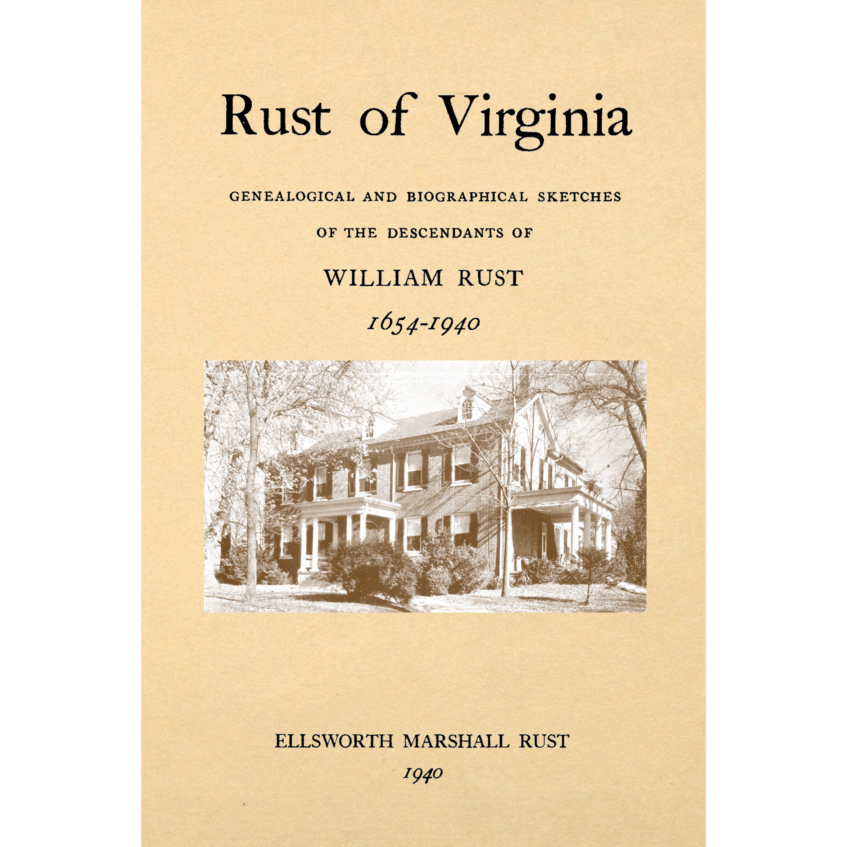 Rust of Virginia; – Apple Manor Press