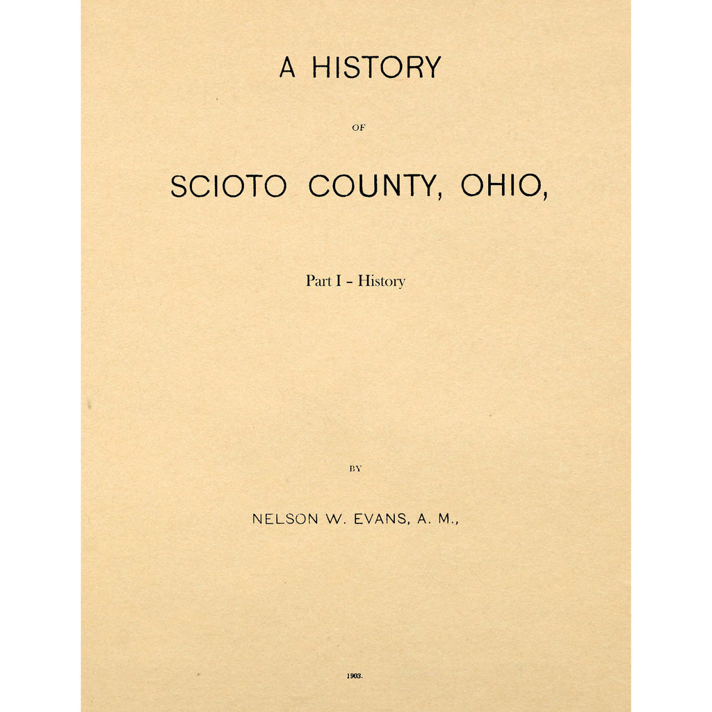History Of Scioto County, Ohio