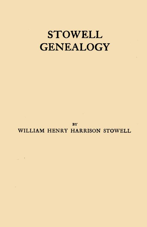 Stowell Genealogy