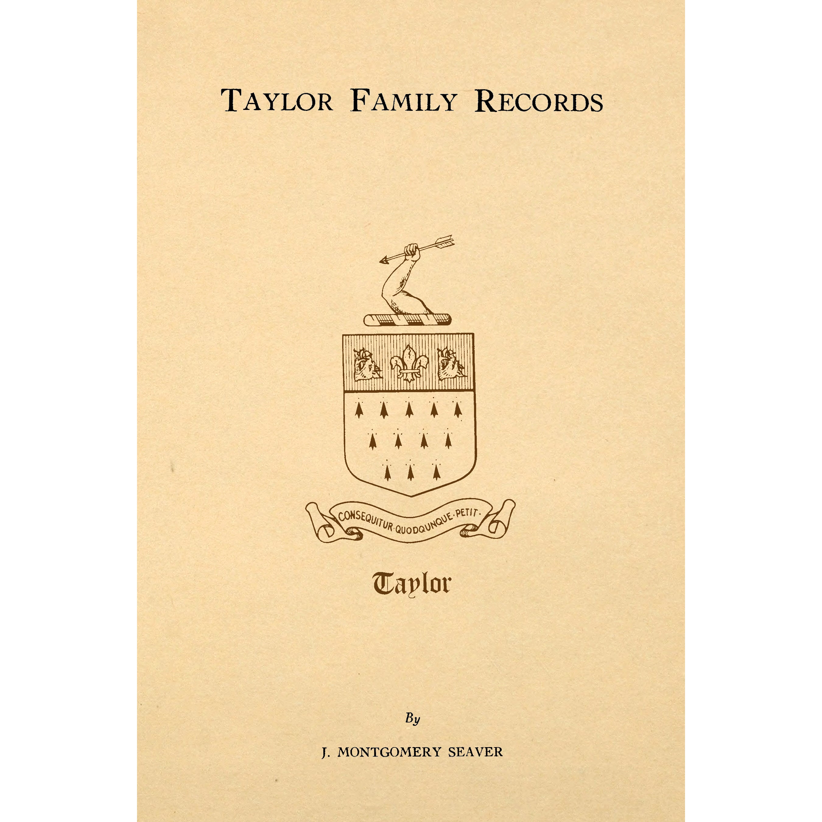 Taylor Family Records