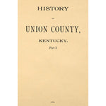History Of Union County Kentucky