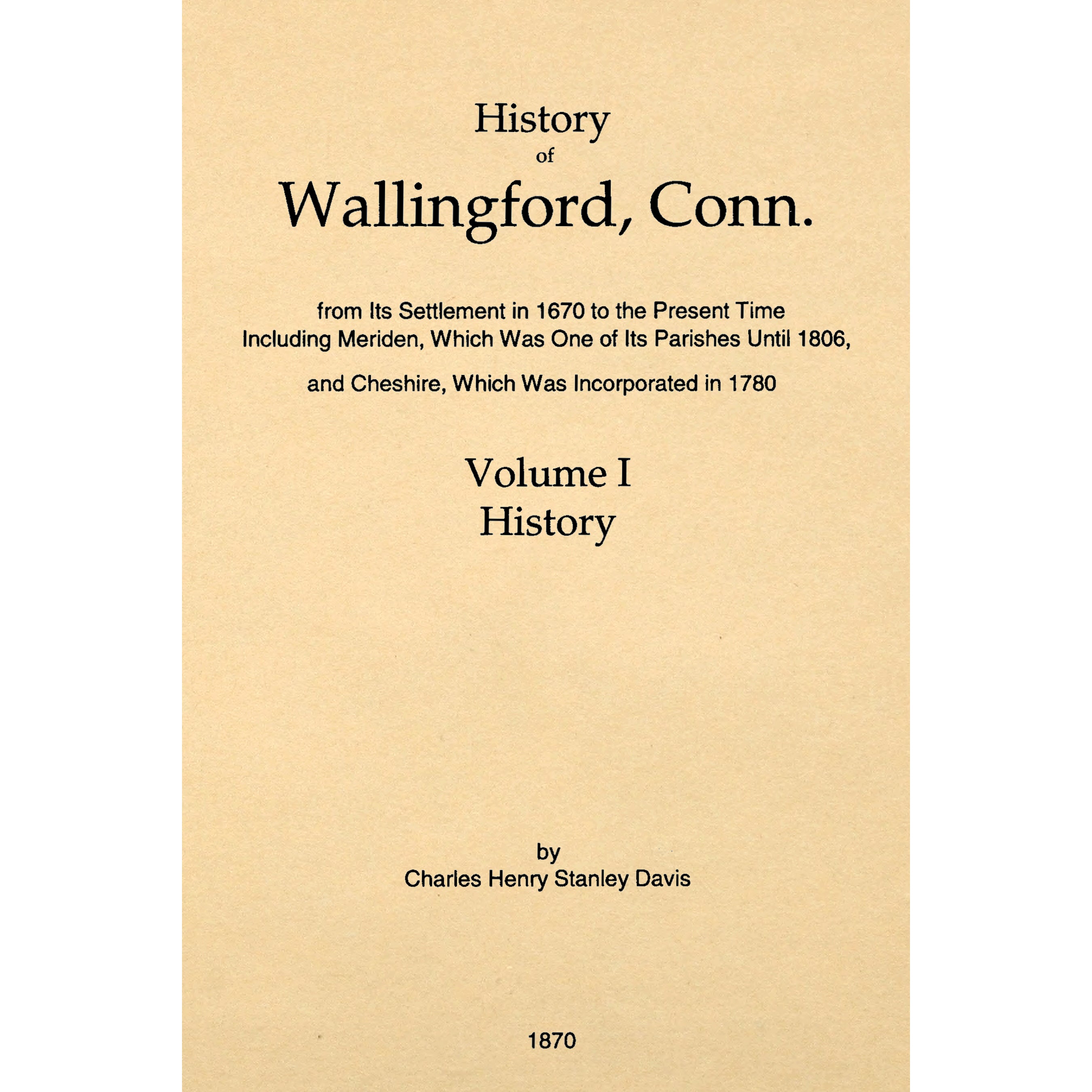History Of Wallingford Connecticut