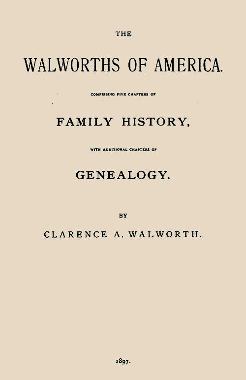 The Wallworths of America.
