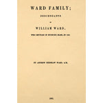 Ward Family;