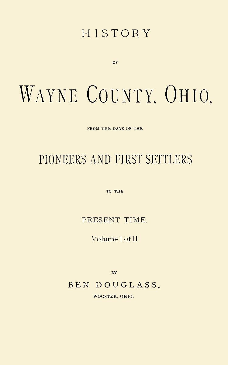 History of Wayne County, Ohio