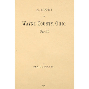 History Of Wayne County, Ohio