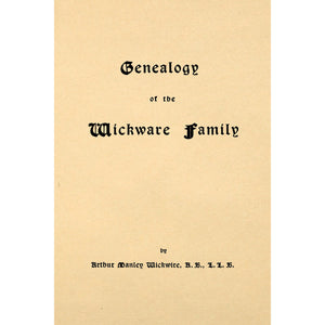 Genealogy of the Wickware family