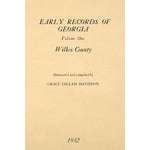 Early Records Of Georgia - Wilkes County