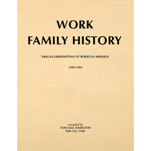 Work Family History;